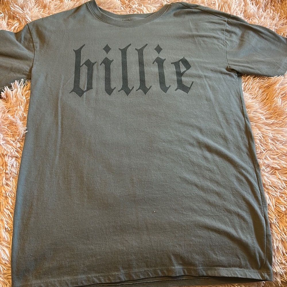Black and grey billie T-shirt